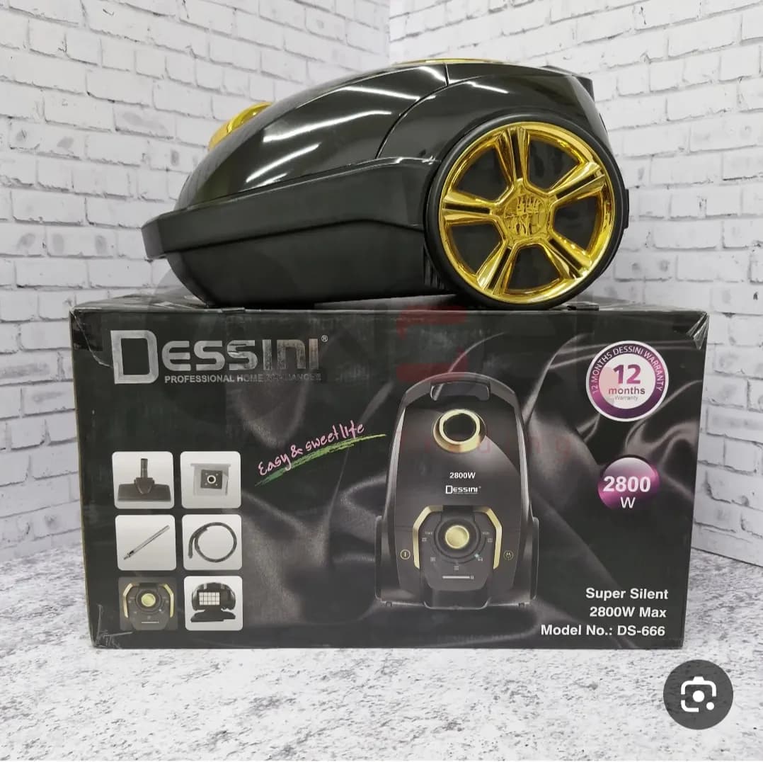 جارو برقی دسینی مدل DS666 ظرفیت ۲۸۰۰ وات